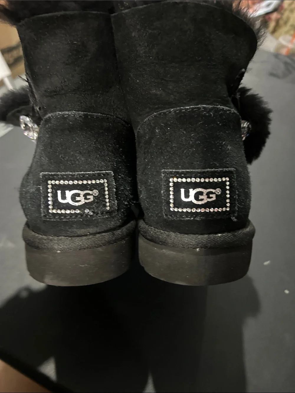 UGG plush shearling